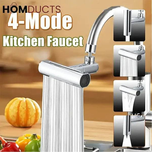 "✨ 4-Mode Kitchen Faucet 🚰