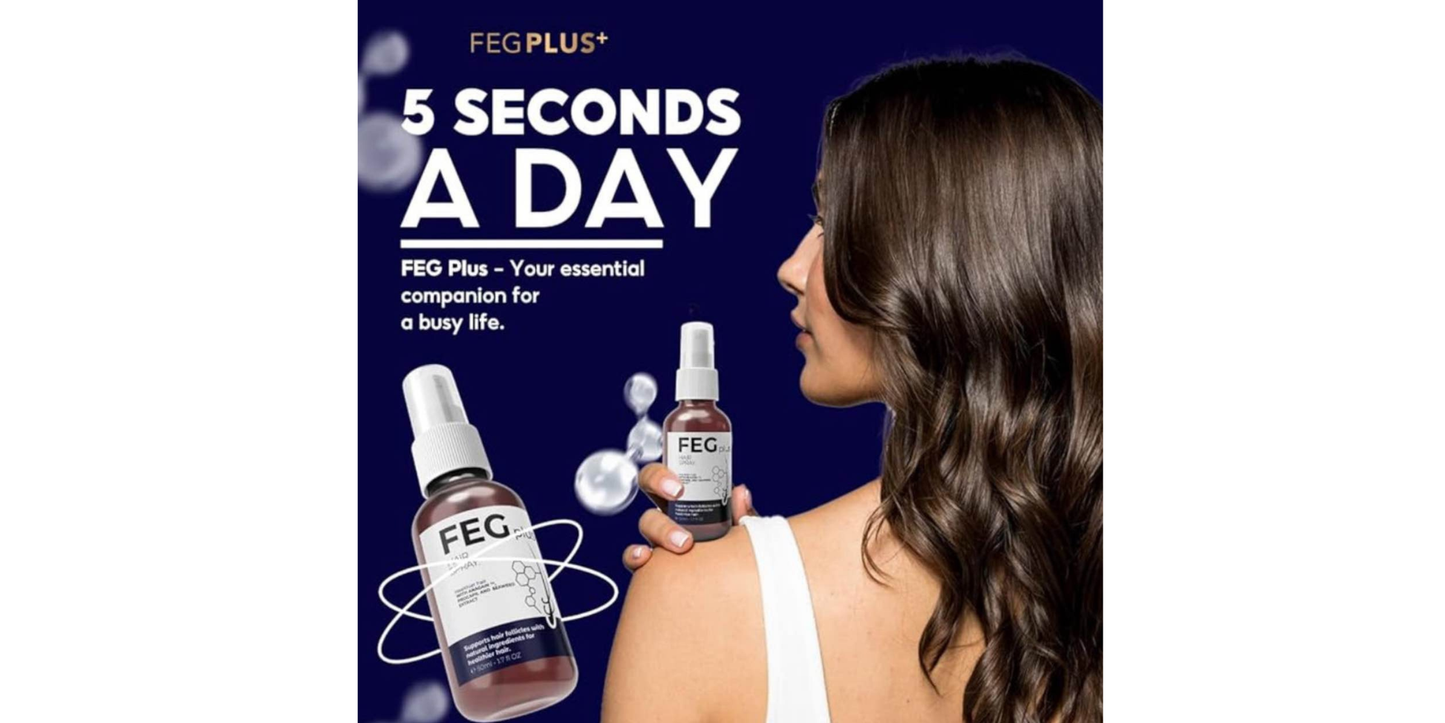 ORIGINAL USA FEG PLUS HAIR GROWTH SPRAY
