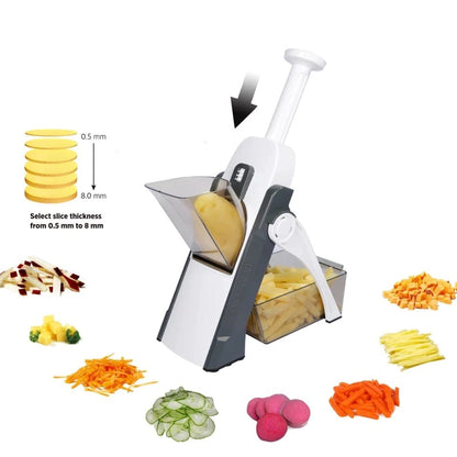 Safe Adjustable Vegetable Cutter